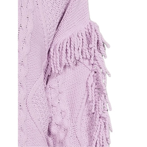 Fringe Sweater Lilac - Picture 7 of 7